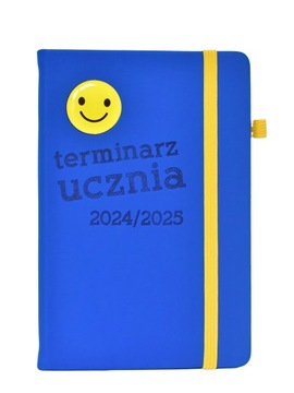 Kalendarz TERMINARZ Ucznia 2024/25 gumka b6 dzienny gumka poręczny