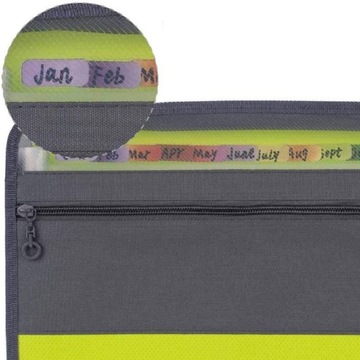 Папка для документов складная с 13 отделениями Biwuar