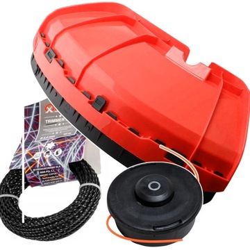 OSŁONA DO KOSY SPALINOWEJ + BĘBENEK ŻYŁKA GŁOWICA