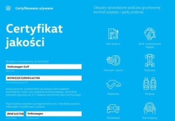 Volkswagen Golf VIII GTI 2.0 TSI 245KM 2022 Volkswagen Golf GTI, ACC, Matrix, GPS, Sportowe fotele podgrzewane, Digita, zdjęcie 4