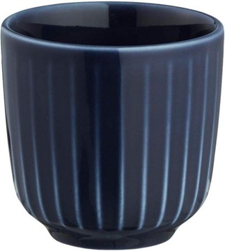 Kähler, Designer filiżanka do espresso z porcelany w kolorze indygo, 10 cl