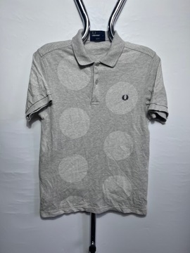 FRED PERRY SZARA KOSZULKA POLO SLIM FIT BAWEŁNA S