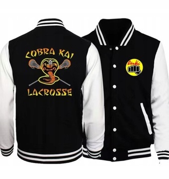 БЕЙСБОЛЬНАЯ ТОЛСТОВКА COBRA KAI, РАЗМЕРЫ, XS