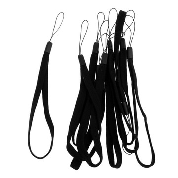 10 ремешков для фонарика и фотоаппарата длиной 19 см.