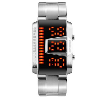 Zegarek męski - SKMEI bransoleta czarny bb2947