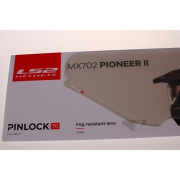 PINLOCK 70 MAX VISION LS2 MX702 Pioneer II ПРОТИВОТУМАННЫЙ