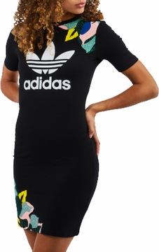 SUKIENKA ADIDAS ORIGINALS CZARNA BAWEŁNIANA ROZMIAR XS