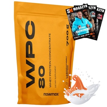 nowmax WPC 80 700 g BIAŁKO WHEY PROTEIN