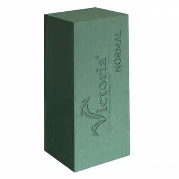 ФЛОРИСТИЧЕСКАЯ ГУБКА мокрая VICTORIA кирпич большой 20шт свадебная композиция