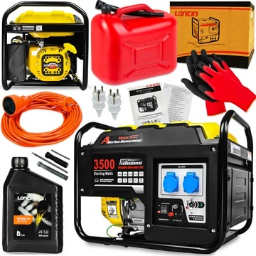MOBILNY AGREGAT PRĄDOTWÓRCZY MEGA MOC 3300W PRO XL