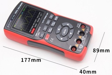 Zoyi ZT-702S Цифровой осциллограф-мультиметр 2-в-1 с аккумулятором