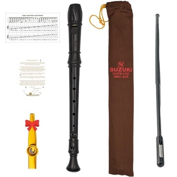 Suzuki SRG-405 Flet Prosty Szkolny ETUI tabela +