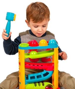 МИНИЛЕНД КРАСОЧНАЯ ГОРКА С ШАРАМИ-МОЛОТОКАМИ