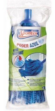 Mop paskowy z mikrofibry wkład niebieski Poder Azul Spontex