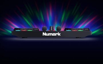 NUMARK PARTY MIX II MKII DJ КОНСОЛЬНЫЙ МИКШЕР СВЕТОДИОДНЫЙ КОНТРОЛЛЕР + НАУШНИКИ HF-125
