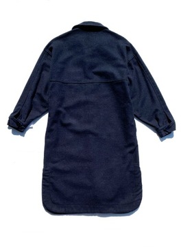 BOLONGARO płaszcz-koszula wierzchnia z wełną XS-Sló