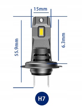 Светодиодные лампы Novsight H4 60 Вт H4