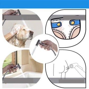 НАСТЕННЫЙ ДУШЕВОЙ НАБОР ИЗ НЕРЖАВЕЮЩЕЙ СТАЛИ, РАСПЫЛИТЕЛЬ ДЛЯ БИДЕ