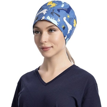 Print Multicolor Stand-Ear Adjustable Hat With Sweatband Caps Baseball Caps