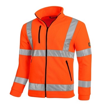 KURTKA BLUZA POLAR OSTRZEGAWCZY 350 G HV P XL