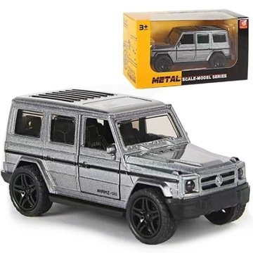 METALOWY Samochód Dżip MERCEDES-BENZ Terenowy Napęd Otwierane Drzwi 1:39