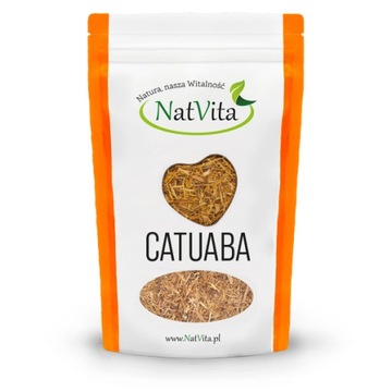 Catuaba Kora Pocięta Naturalna Herbatka Zioła Afrodyzjak 100g NatVita