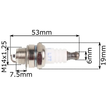 Топливный шланг для кустореза, фильтр для кустореза, свеча зажигания, газонокосилка для NAC