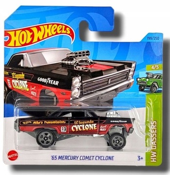 HOT WHEELS '65 ЦИКЛОНЫ КОМЕТЫ МЕРКУРИЯ 2023 НОВИНКА