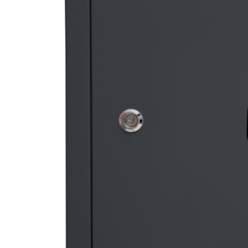 GAS DOOR GRAPHITE MAT 40x40