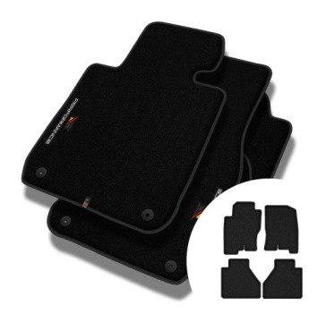 Velurové koberce Performance Premium pro Nissan Navara III 2005-2007