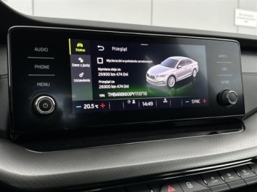 Skoda Octavia IV Liftback 1.5 TSI EVO 150KM 2023 Skoda Octavia 1.5TSI 150KM Ambiton l I właściciel,, zdjęcie 27