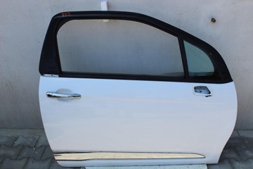 drzwi prawe białe ładne CITROEN DS3 I 2010-2019