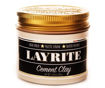 Layrite CEMENT Clay Mocna glinka do włosów 120g