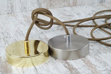 коричневый кабель плетеная проволока лофт ретро паук