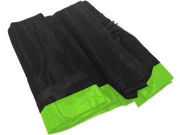 ZEWNĘTRZNA SIATKA OCHRONNA ZIELONA DO TRAMPOLINY 244CM/8FT 6 TUNELI