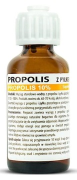 Herbapol Kraków, Propolis 10% z pyłkiem pszczelim, 35 ml