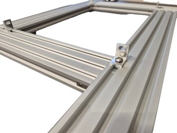 Универсальный регулируемый фрезерный шаблон 500x500 мм.