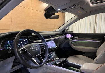 Audi Q8 e-tron 114kWh 408KM 2023 Audi Q8 Sportback e-tron Sportback 55 Salon Polska ASO FV23 R CARS Warszawa, zdjęcie 17