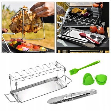 Подставка для курицы, куриные крылышки, куриные ножки