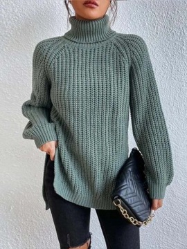 Oversized Knitted Sweater Women Autumn Winter Casu