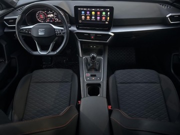 Seat Leon III Hatchback Facelifting 1.5 EcoTSI 130KM 2020 Seat Leon 1.5TSI 130KM FR (bezwypadkowy, salon Pol, zdjęcie 10