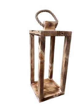 БОЛЬШОЙ ДЕРЕВЯННЫЙ ФОНАРЬ ДЕКУПАЖ СВАДЕБНАЯ ОСНОВА ДЛЯ ЦЕНТРОВ ОТЖИГАННАЯ Гробница