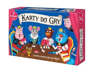 Karty do gry 54 Junior - zestaw /Kukuryku