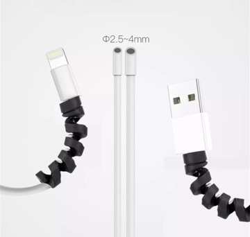 OSŁONKA SPRĘŻYNKA NA KABEL - OCHRONA PRZEWODÓW