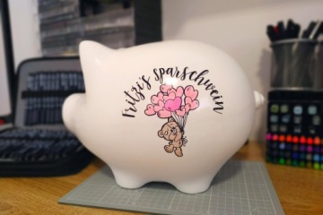 КОПИЛКА, БЕЛАЯ, БОЛЬШАЯ, XXL, ВАША ИНФОРМАЦИЯ С НАЗВАНИЕМ И ГРАФИКОЙ, ДЛЯ ПОДАРКА