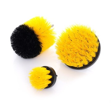 ЩЕТКИ ДЛЯ ЧИСТКИ СВЕРЛ 1/4 НАБОР ИЗ 3 ШТ.