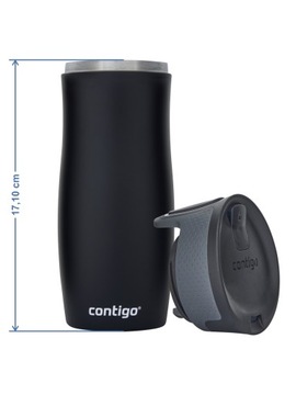 Термокружка Contigo West Loop 2.0 470 мл Autoseal - Розовый - Waves