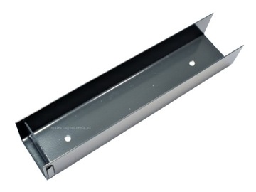 Łącznik ceownik do podmurówki 50X250 7016 grafit
