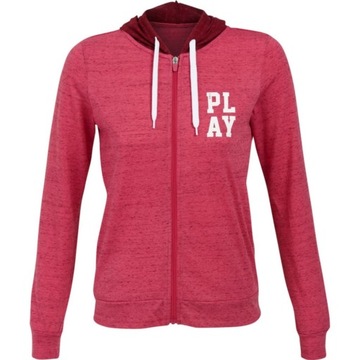 ONLY PLAY RÓŻOWA BLUZA ONPHALLE HOOD ZIP SW (XS)