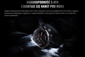 SMARTWATCH ZEBLAZE STRATOS AMOLED ПОЛЬСКОЕ МЕНЮ GPS